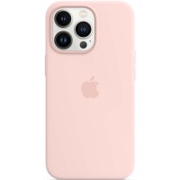 Накладка Silicone Case для iPhone 13 Pro Max (Chalk Pink)
